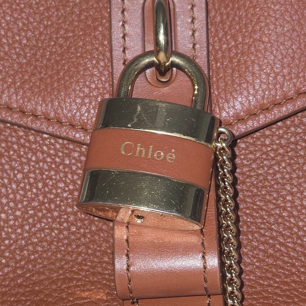 Chloé Aby Medium Leather Bag – Brown EUC - Picture 5 of 17